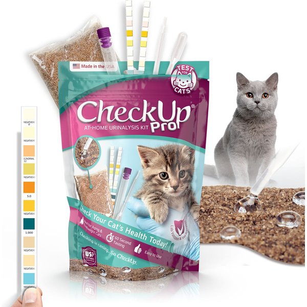 CHECKUP at Home Wellness Test Urine Testing for Cats
