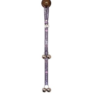 PoochieBells The Original Dog Training Potty Doorbell, All You Need is Love & A Dog
