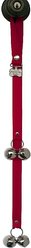 PoochieBells The Original Dog Training Potty Doorbell, Cherry Red