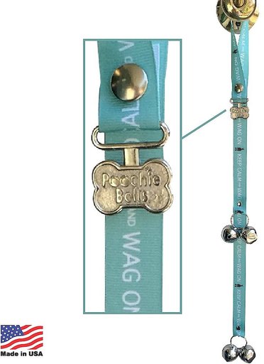 PoochieBells The Original Dog Training Potty Doorbell, Keep Calm