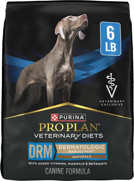 Purina Pro Plan Veterinary Diets DRM Dermatologic Management Naturals Dry Dog Food, 6-lb bag slide 1 of 10