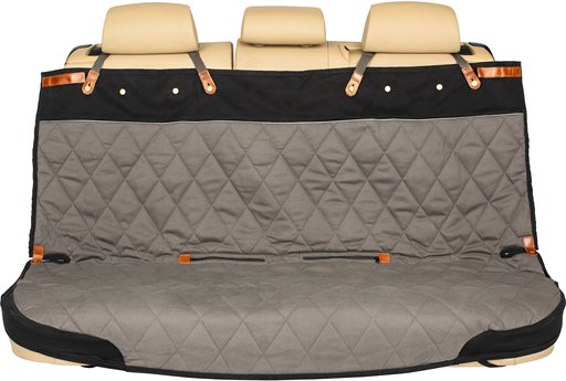 PetSafe Happy Ride Quilted Bench Car Seat Cover, Grey, Standard
