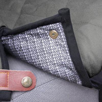 Show full view: PetSafe Happy Ride Quilted Bench Car Seat Cover, Grey, Standard slide 5 of 8