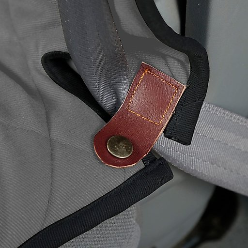PetSafe Happy Ride Quilted Bench Car Seat Cover, Grey, Standard