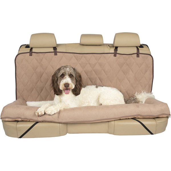 PETSAFE Happy Ride Car Seat Dog Bed Bucket, Brown, Large - Chewy.com