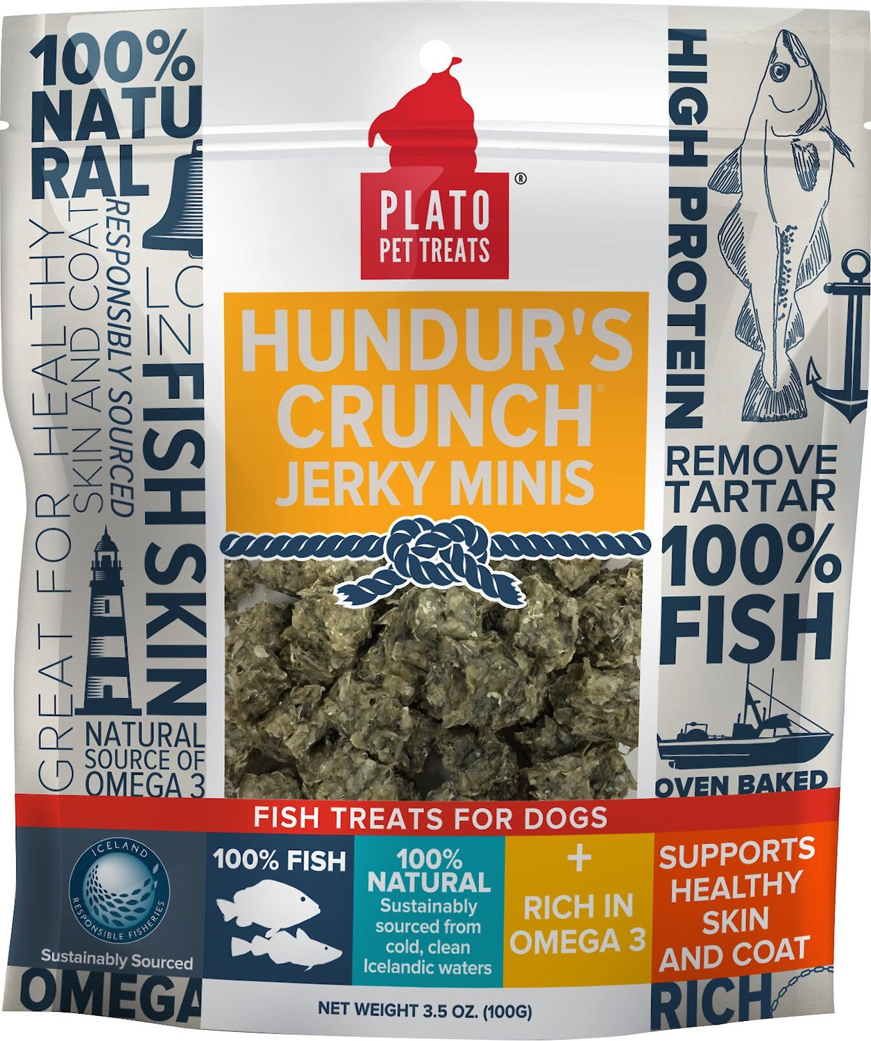 hundur's crunch jerky minis