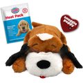 Snuggle Puppy Original Snuggle Puppy Plush Dog Behavioral Aid Anxiety Relief, Brown & White