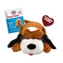 Snuggle Puppy Original Snuggle Puppy Plush Dog Behavioral Aid Anxiety Relief, Brown & White