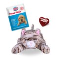 Snuggle Puppy Kitty Behavioral Aid Cat Toy, Tan Tiger