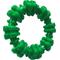 Show in main carousel: Nylabone Christmas Holiday Power Chew Textured Ring Dog Toy, Green, Small/Regular slide 3 of 9