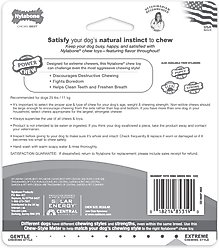 Nylabone Christmas Holiday Power Chew Textured Ring Dog Toy, Green, Small/Regular slide 2 of 9