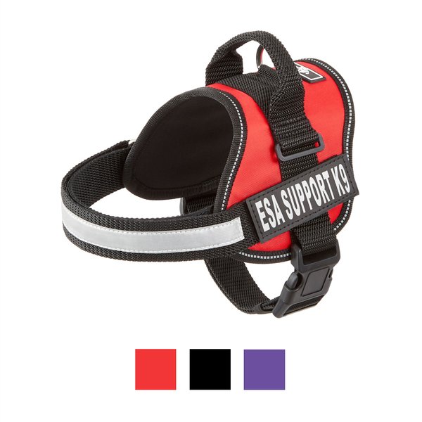 Doggie Stylz ESA Support K-9 Harness, Red, Medium slide 1 of 10