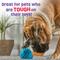 Show in main carousel: Brightkins Pufferfish Tough & Tumble Treat Dispenser Dog Toy, Large, Blue slide 5 of 9