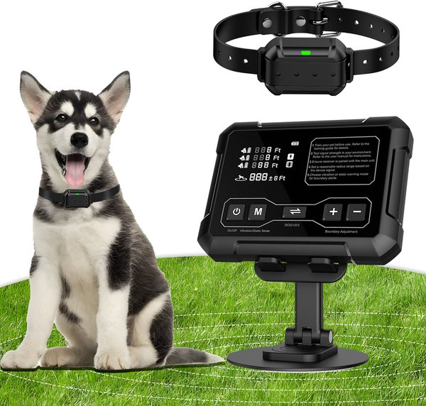 Hoistspark Last Technology Radar Signal Wireless Electronic Fence F900 Indoor Outdoor Dog Training Collar Medium Black 1 Count