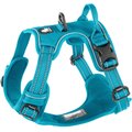 Chai's Choice Premium Outdoor Adventure 3M Polyester Reflective Front Clip Dog Harness, Teal Blue, Medium: 22 to 27-in chest