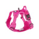 Chai's Choice Premium Outdoor Adventure 3M Polyester Reflective Front Clip Dog Harness, Fuchsia, Medium: 22 to 27-in chest