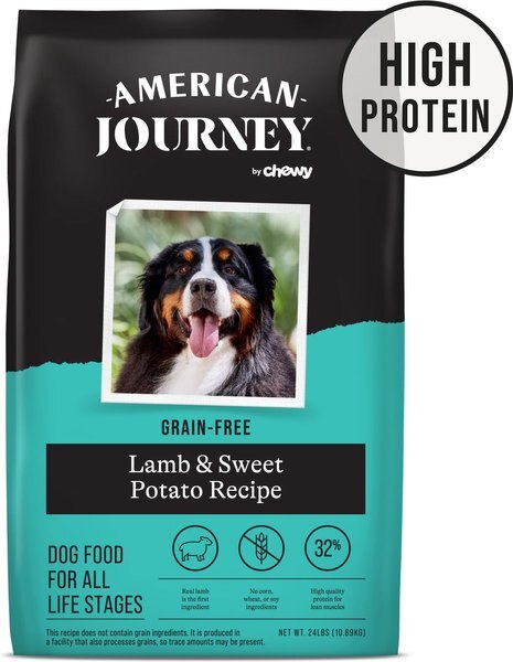 American Journey Lamb & Sweet Potato Recipe Grain-Free Dry Dog Food, 24-lb bag slide 1 of 10