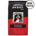 American Journey Grain-Free Beef & Sweet Potato Recipe Dry Dog Food, 24-lb bag