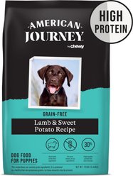 American Journey Puppy Lamb & Sweet Potato Recipe Grain-Free Dry Dog Food, 12-lb bag