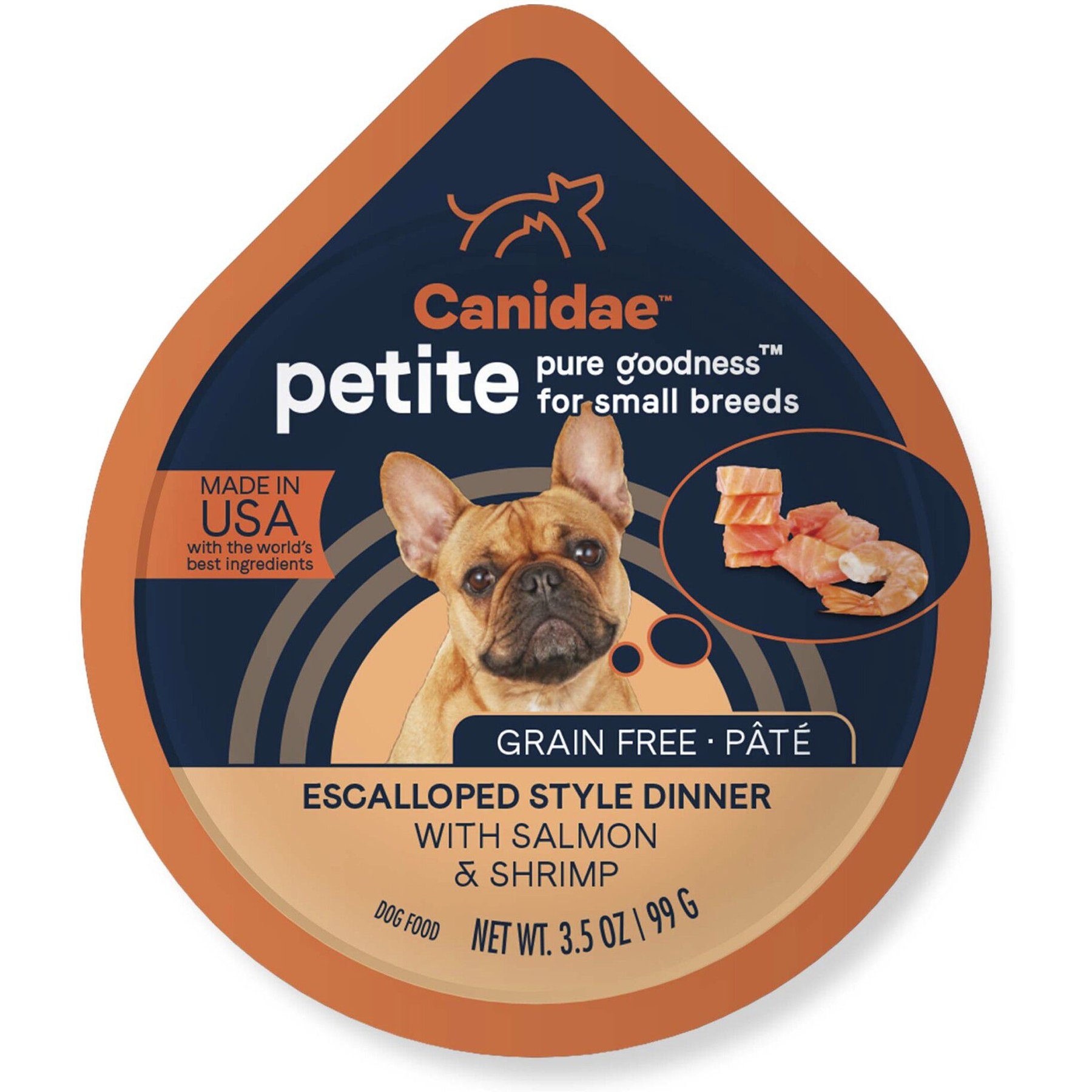 CANIDAE PURE Petite All Stages Small Breed Escalloped Style Dinner