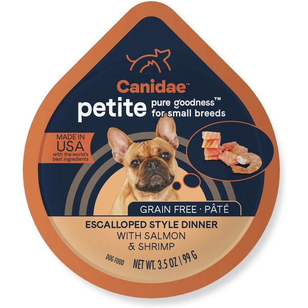 CANIDAE PURE Petite All Stages Small Breed Escalloped Style Dinner with ...