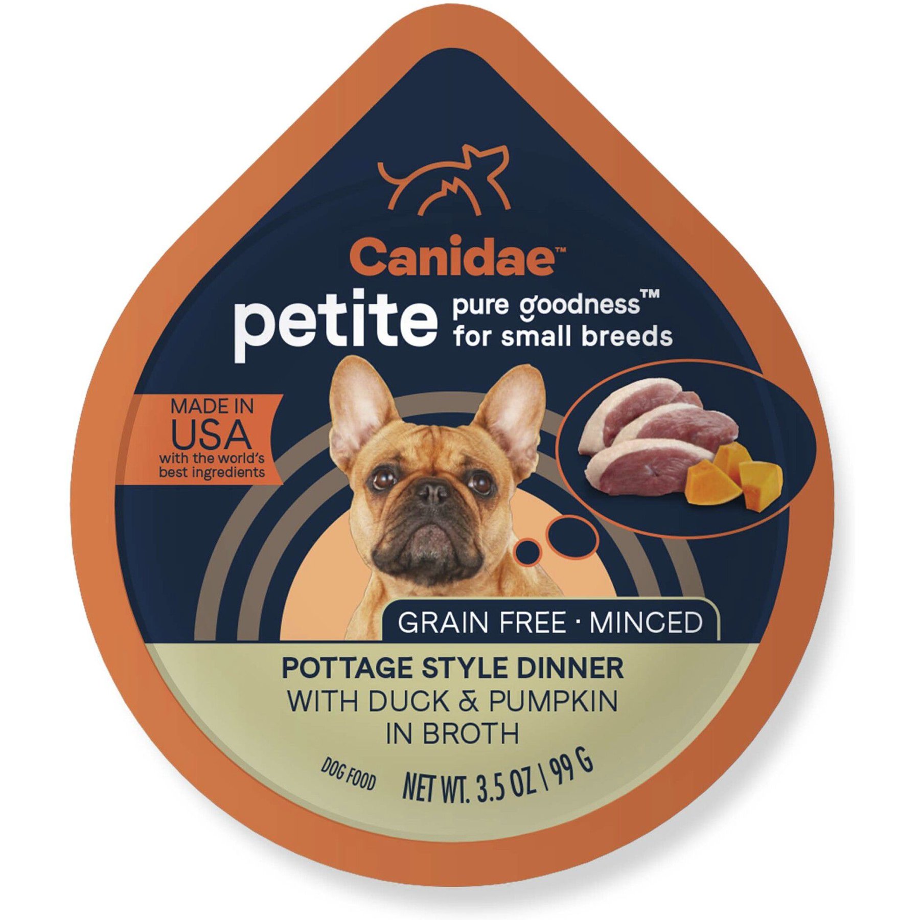 CANIDAE PURE Petite All Stages Small Breed Pottage Style Dinner