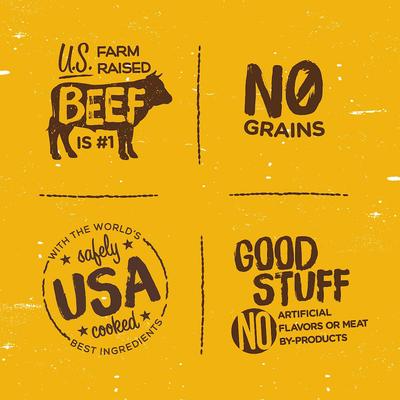 Show full view: Rachael Ray Nutrish Burger Bites, Beef Burger with Bison Grain-Free Dog Treats, 3-oz bag slide 4 of 10