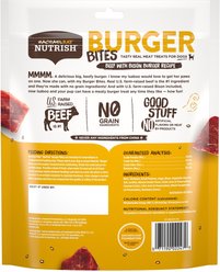 Rachael Ray Nutrish Burger Bites, Beef Burger with Bison Grain-Free Dog Treats, 12-oz bag slide 2 of 7