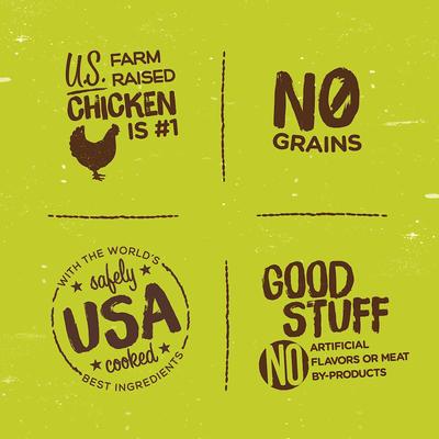 Show full view: Rachael Ray Nutrish Savory Roasters Roasted Chicken Grain-Free Recipe Dog Treats, 3-oz bag slide 5 of 10