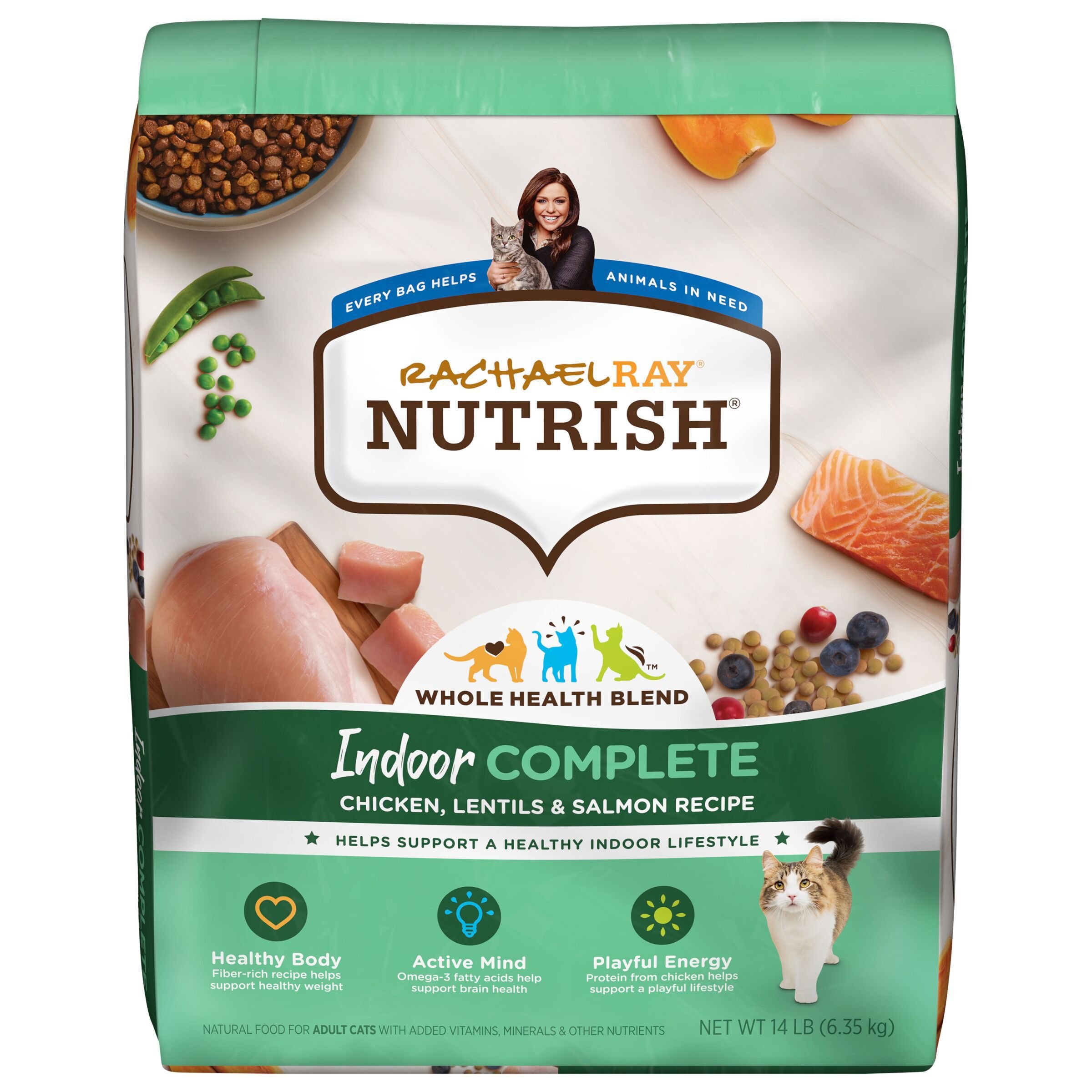 RACHAEL RAY NUTRISH Indoor Complete Chicken with Lentils Salmon