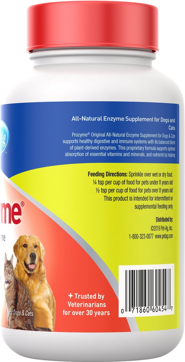 Petag Prozyme Powder Digestive Supplement For Dogs And Cats 454g