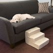Pet Adobe 3-Step Nonslip Foam Dog Staircase, Tan