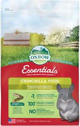 Oxbow Essentials Chinchilla Deluxe Chinchilla Food, 3-lb bag