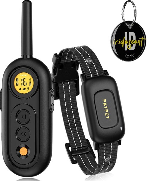 PATPET 2000-ft Waterproof & Adjustable Dog Training Collar, 9.8-25-in ...