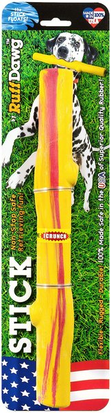 Ruff Dawg Crunch Stick Dog Fetch Toy, Color Varies, Stick slide 1 of 6