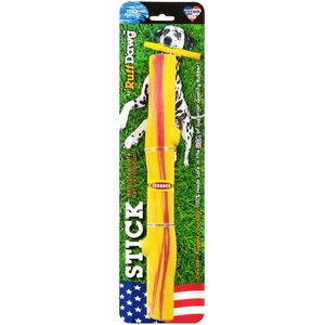 Ruff Dawg Crunch Stick Dog Fetch Toy, Color Varies, Stick