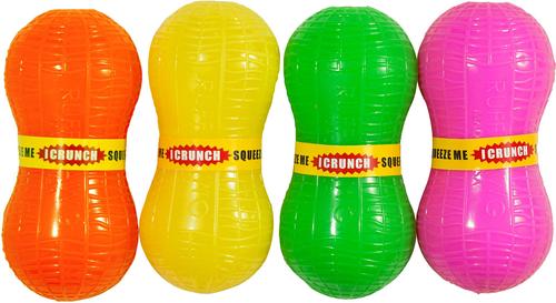 Show full view: Ruff Dawg Crunch Peanut Treat Dispenser Dog Toy, Color Varies, Weenut slide 5 of 7