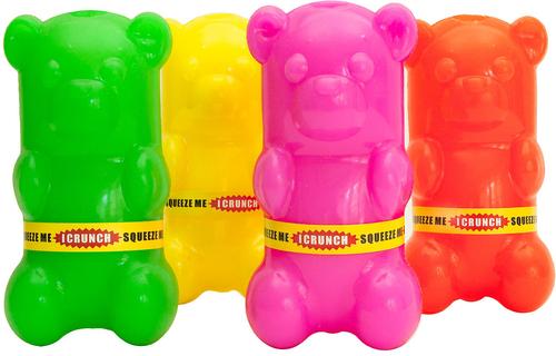 Show full view: Ruff Dawg Crunch Gummy Bear Treat Dispenser Dog Toy, Color Varies slide 2 of 6