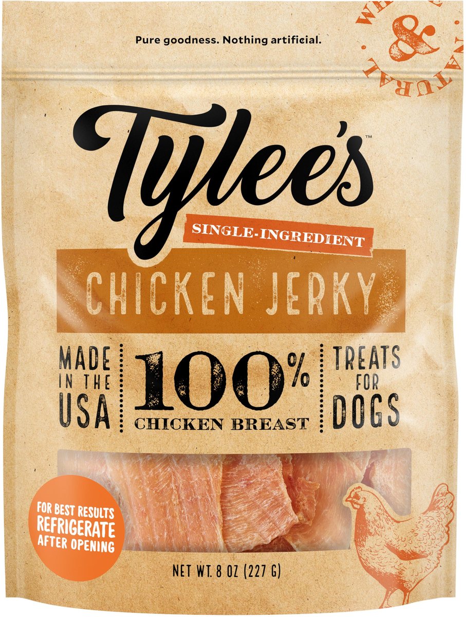 Chicken jerky for dogs made best sale in usa