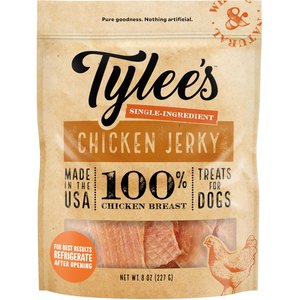 Tylee's Chicken Jerky Dog Treats, 8-oz bag