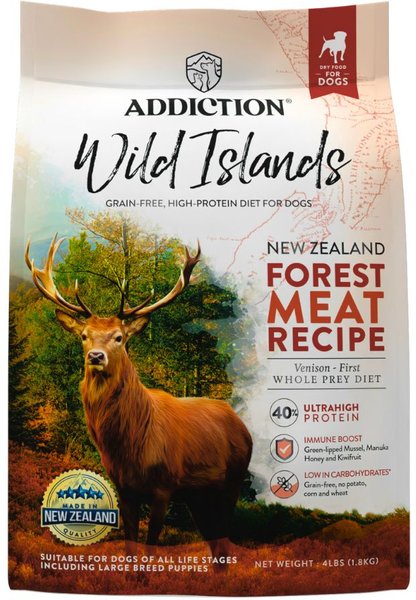 Addiction Premium Wild Islands Forest Adult Grain-Free & High-Protein Meat Recipe Dry Dog Food