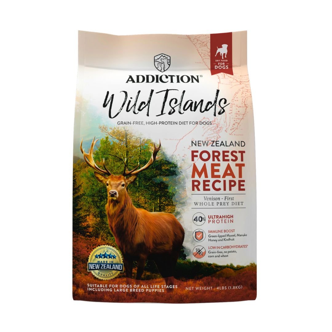 ADDICTION Wild Islands Forest Meat Grain-Free High-Protein Premium Dry ... - Grain Free High Protein Dog Food Reviews