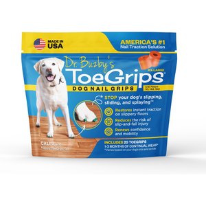 DR. BUZBY'S ToeGrips Dog Nail Grips, 20 count, XX-Large - Chewy.com