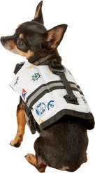 Paws Aboard Nautical Dog Life Jacket, XX-Small slide 1 of 8