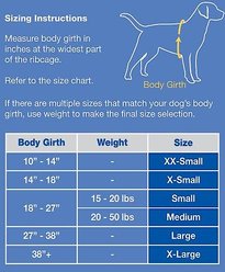 Paws Aboard Blue & Yellow Neoprene Dog Life Jacket, X-Large slide 2 of 8