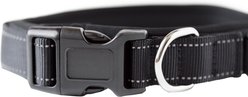 Mighty Paw Padded Sports Dog Collar, Black, Large slide 2 of 6