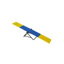 Better Sporting Dogs Practice See Saw Dog Agility Training Equipment, Blue/Yellow