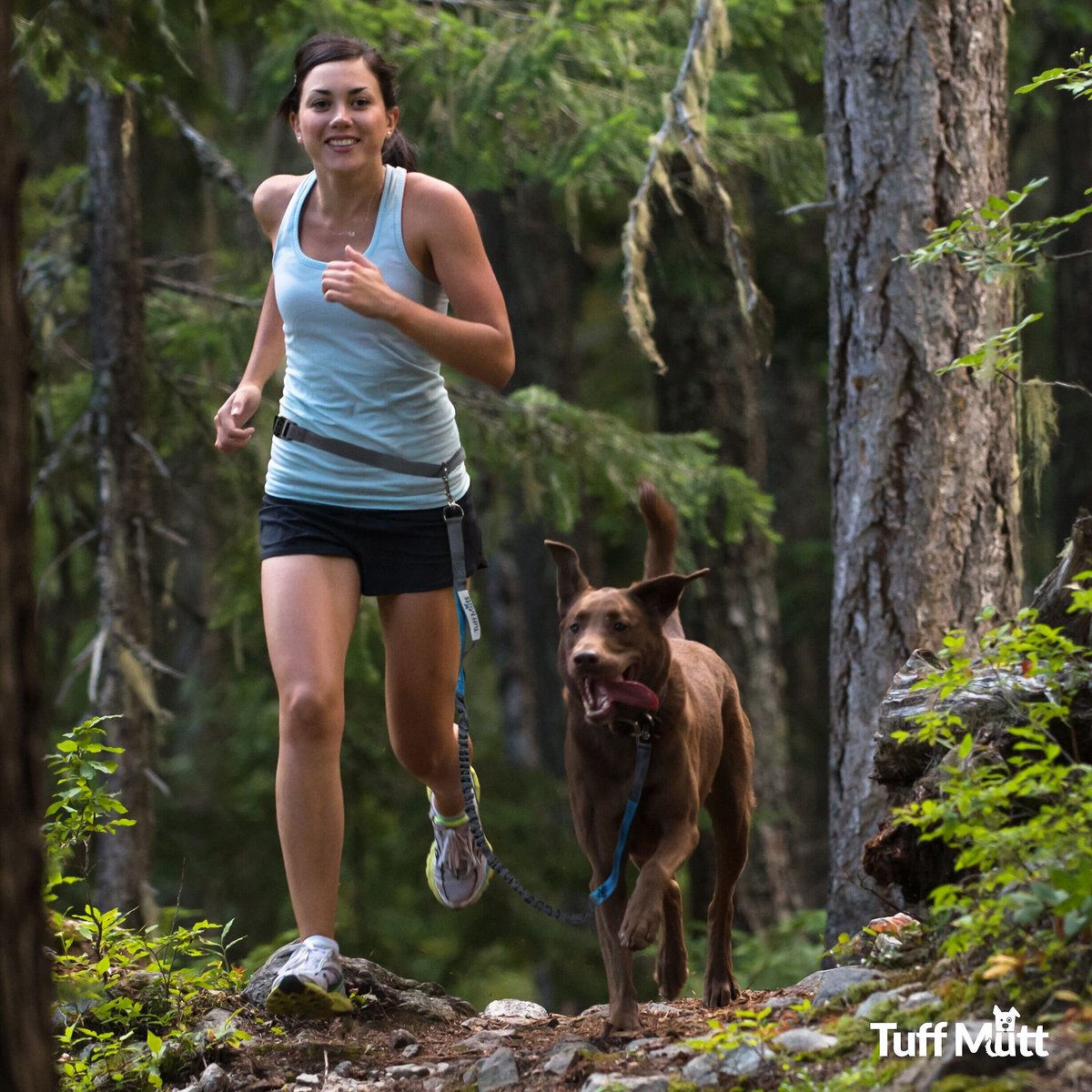 Tuff mutt hands free clearance dog leash for running