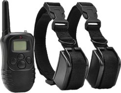 HOTSPOT PETS Wireless Rechargeable Waterproof Dog Training Collar DDR2, 2 collars slide 1 of 7