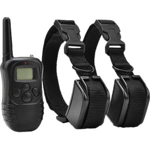 Hot Spot Pets Wireless Rechargeable Waterproof Dog Training Collar DDR2, 2 collars
